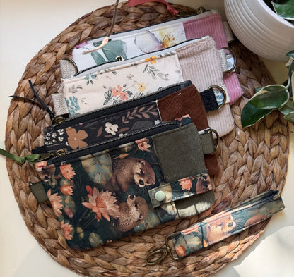 Petite sacoche à cellulaire avec pochette zippé