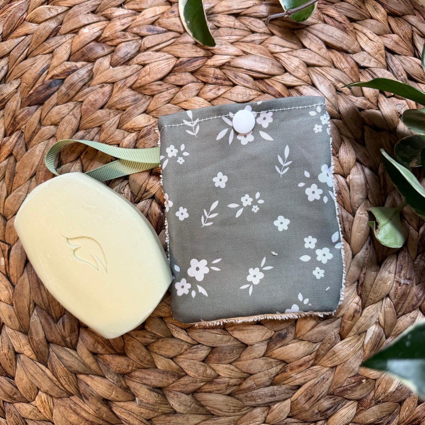 Pochette pour savon solide, petit sac à savon