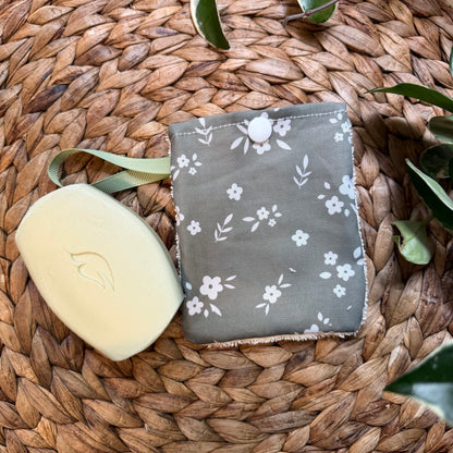 Pochette pour savon solide, petit sac à savon