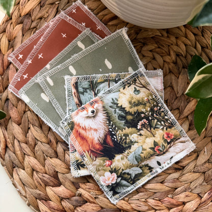 Washcloths, wipe, size approximately 8x8'' comes in a set of 4