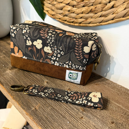 Large makeup bag, medicines, skincare products... with zipper, in stock and ready to go!