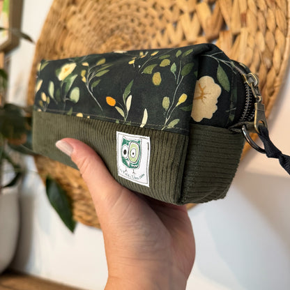 Large makeup bag, medicines, skincare products... with zipper, in stock and ready to go!