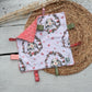 Doudou Rikiki douce des 2 cotés,doudou attache suce / jouet, taille 10x10" (25cm x 25cm) endos en minky ou fourrure et possibilité d'ajouter l'ensemble cadeau
