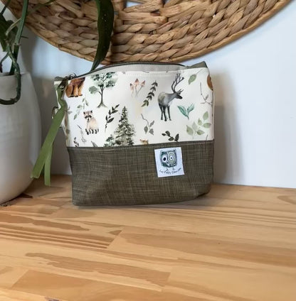 Petites Trousses de toilette pour produits de bébé, maquillage, médicaments...pochette de voyage, sac en tissu pratique.