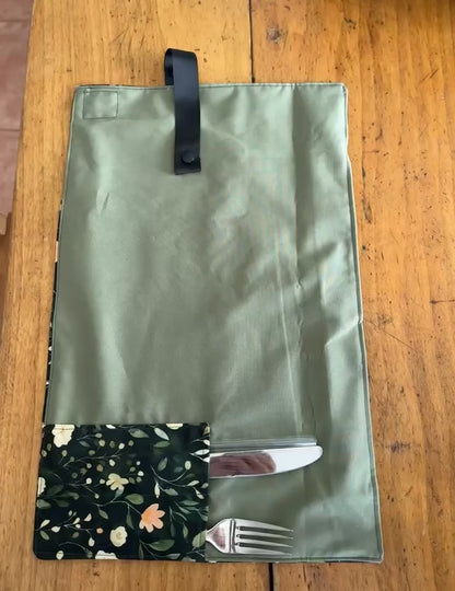 Prêt à partir, Napperons imperméables et lavables en coton